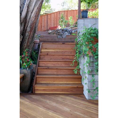 Redwood Lumber 2 in. x 6 in. x 8 ft. Construction Common S4S