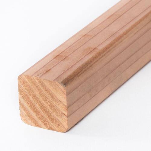 Redwood Lumber 1-3/8 in. x 1-3/8 in. x 8 ft. B & Btr