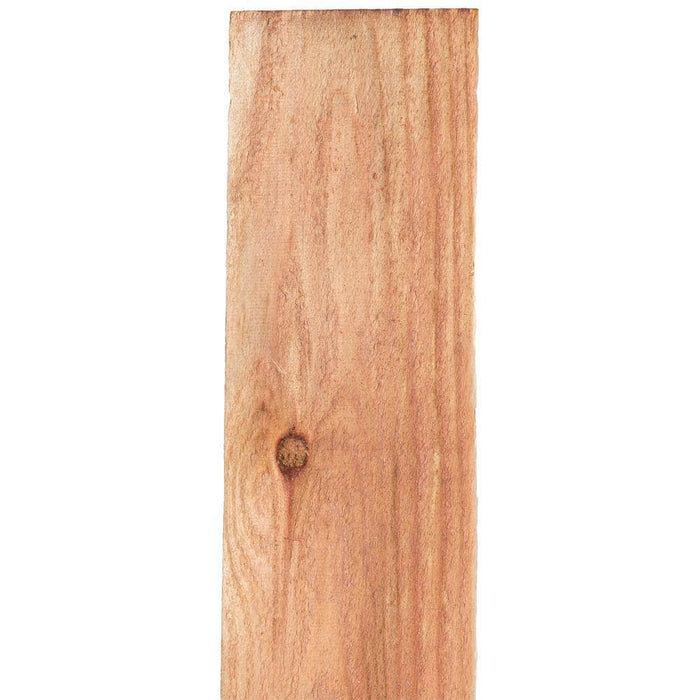 Redwood Fence Picket  3/4 in. x 5-1/2 in. x 4 ft. Flat Top Fence 1