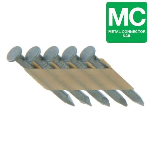 Joist Hanger Nails 1-1/2 in. x 0.148 in. 33-Degree Angled Paper Collated Exterior Galvanized Hardened Smooth Shank 1000 pcs