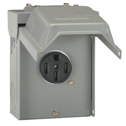 50 Amp Temporary RV Power Outlet