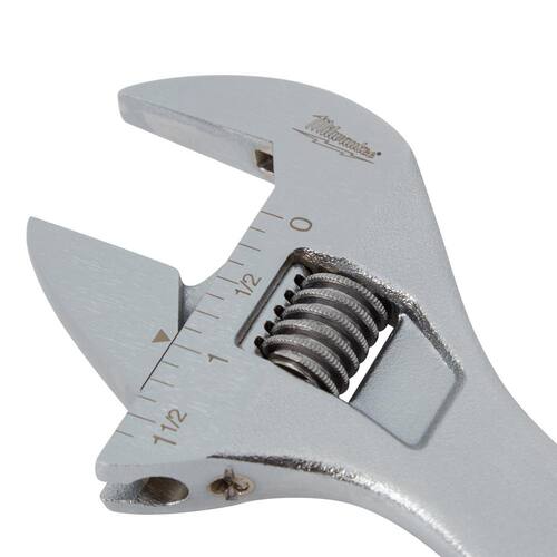 Wide Jaw Adjustable Wrench, 8 in.