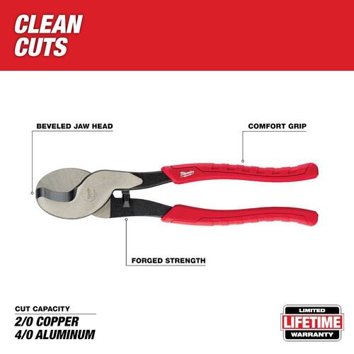 Cable Cutting Pliers, 10 in.