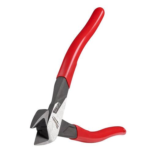 Cutting Pliers, 8 in., with Dipped Grip, Diagonal