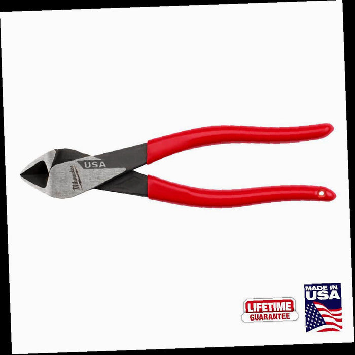 Cutting Pliers, 8 in., with Dipped Grip, Diagonal