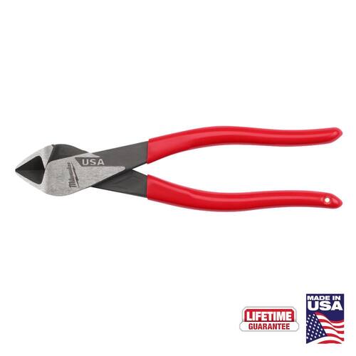 Cutting Pliers, 8 in., with Dipped Grip, Diagonal