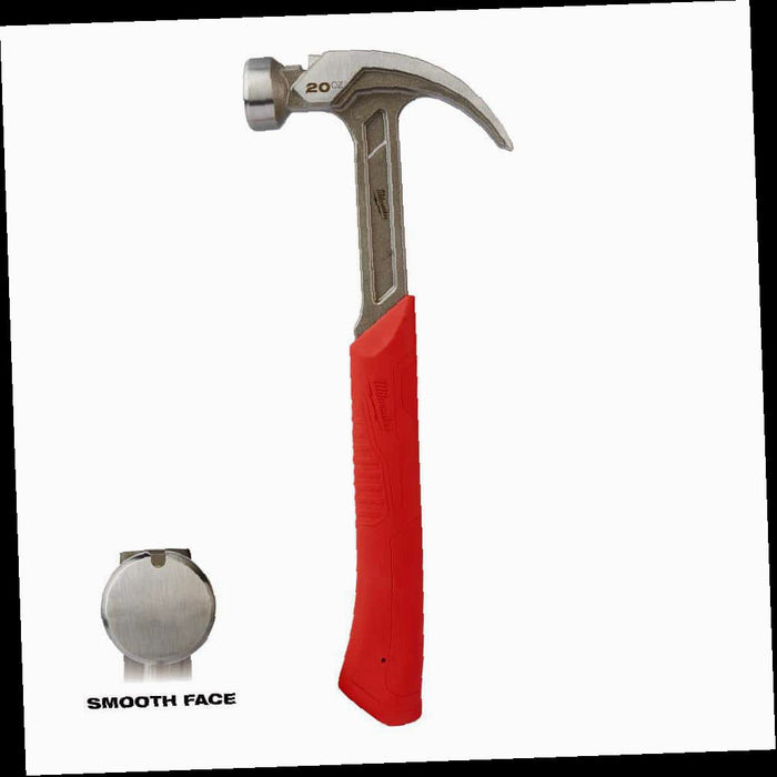 Curved Claw Smooth Face Hammer, 20 oz.