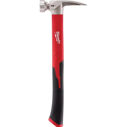 Smooth Face Poly/Fiberglass Handle Hammer, 19 oz.