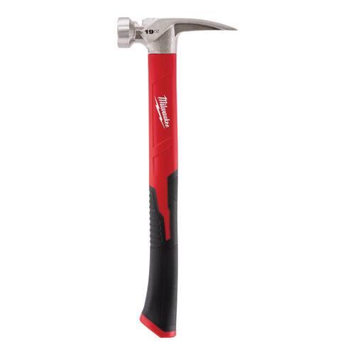 Smooth Face Poly/Fiberglass Handle Hammer, 19 oz.