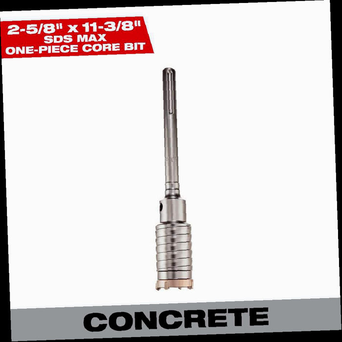 SDS-MAX Core Bit, 2-5/8 in. x 11-3/8 in.