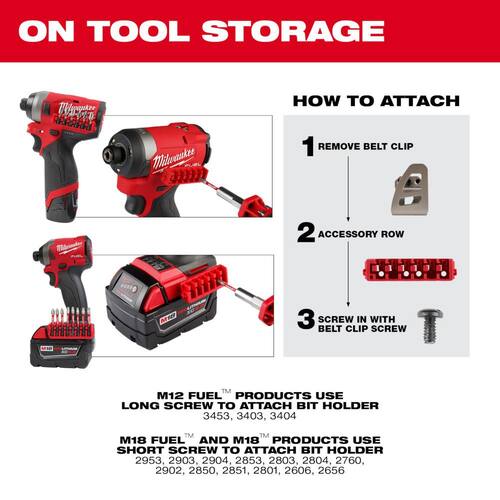 SHOCKWAVE Impact Duty Alloy Steel Screw Driver Drill Bit Set (40-Piece)