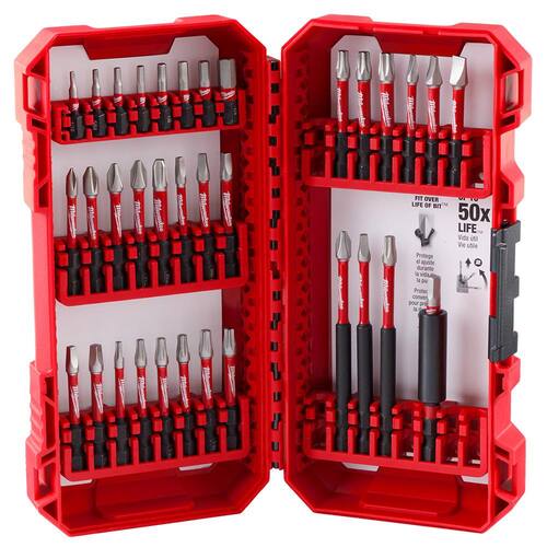 SHOCKWAVE Impact Duty Alloy Steel Screw Driver Bit Set (35-Piece)