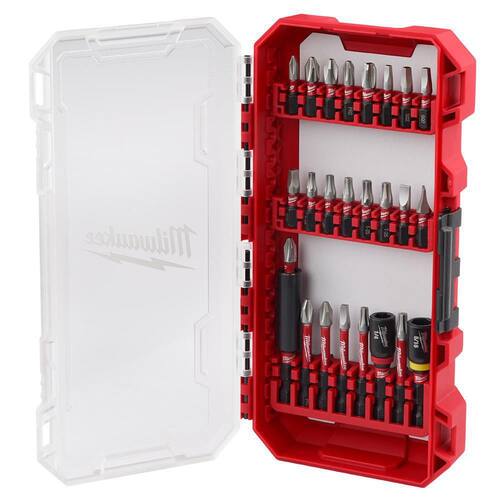 SHOCKWAVE Impact Duty Alloy Steel Screw Driver Bit Set (25-Piece)