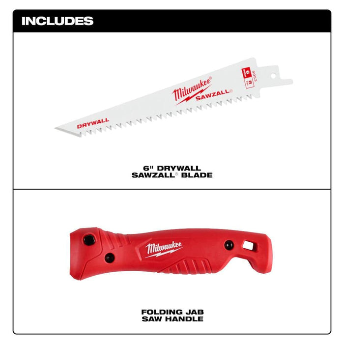 Jab Saw 6 in. Folding Drywall Blade 2