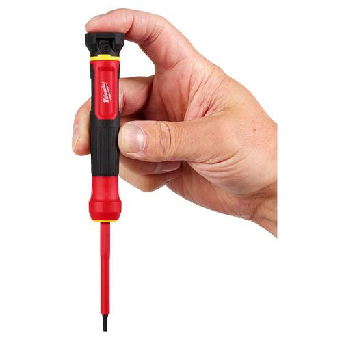 Insulated Precision Multi-Bit Screwdriver, 8-in-1 1000V