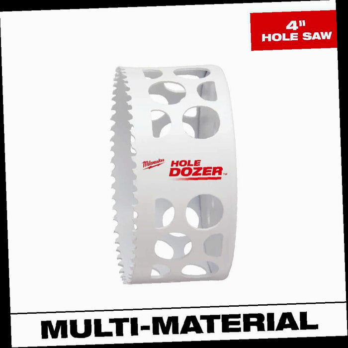 Hole Dozer Bi-Metal Hole Saw, 4 in.