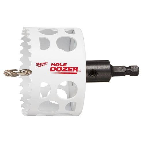 Hole Dozer Bi-Metal Hole Saw with 3/8 in. Arbor & Pilot Bit, 3 in.