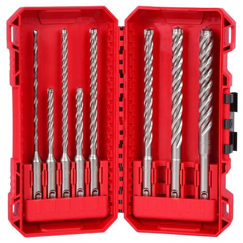 MX4 SDS-Plus Carbide Drill Bit Kit (8-Piece)