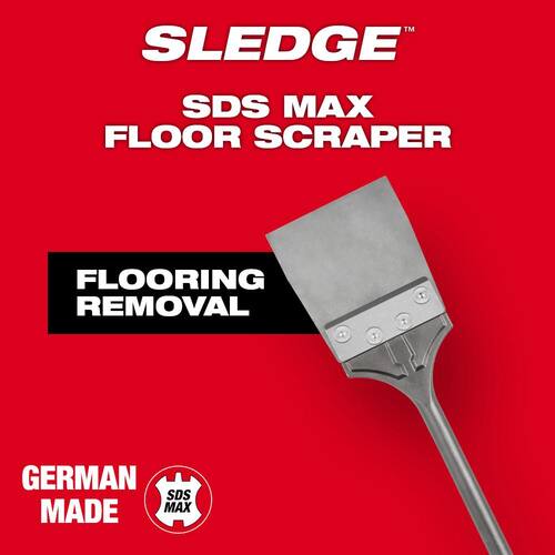 SLEDGE SDS-MAX Floor Scraper, 6 in. 6