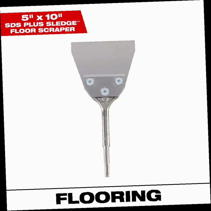 SLEDGE SDS-PLUS Floor Scraper, 5 in. x 10 in.