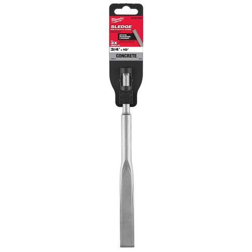 SLEDGE SDS-PLUS Flat Chisel, 3/4 in. x 10 in.