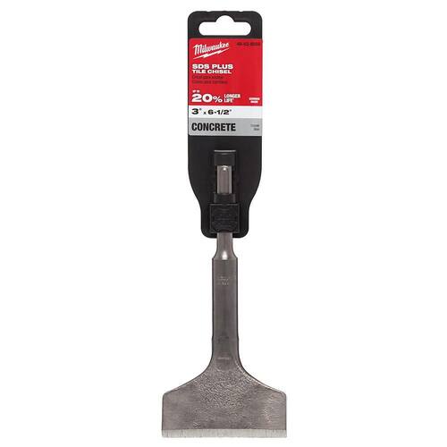 SDS-PLUS Hammer Steel Tile Chisel, 3 in. x 6 in.