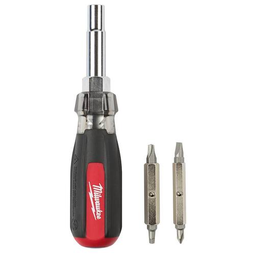 Multi-Tip Cushion Grip Screwdriver, 13-in-1