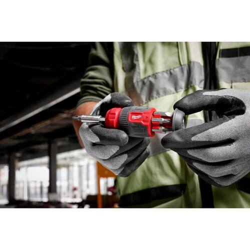 Compact Multi-Bit Screwdriver, 8-In-1