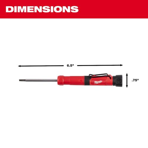 Pocket Precision Multi-Bit Screwdriver, 4-in-1