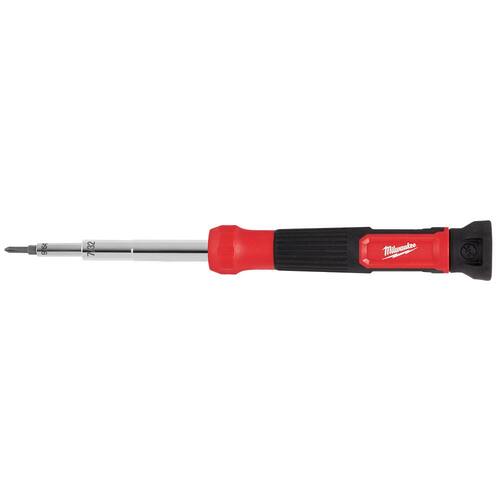 Precision Multi-Bit Screwdriver, 14 in. 1