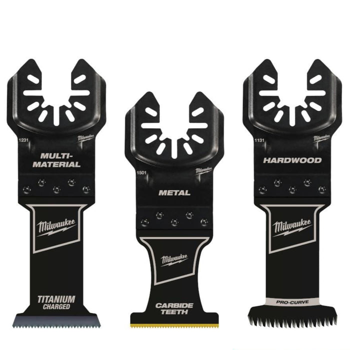Oscillating Blade Set Kit Wood and Metal (3-Pack)