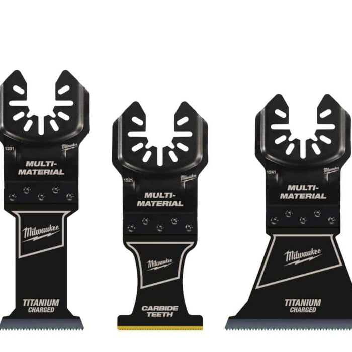Oscillating Blade Set Kit Multipurpose Multi-tool (3-Pack)