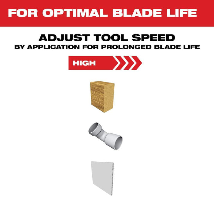Oscillating Blade 1-3/8 in. Wood High Carbon