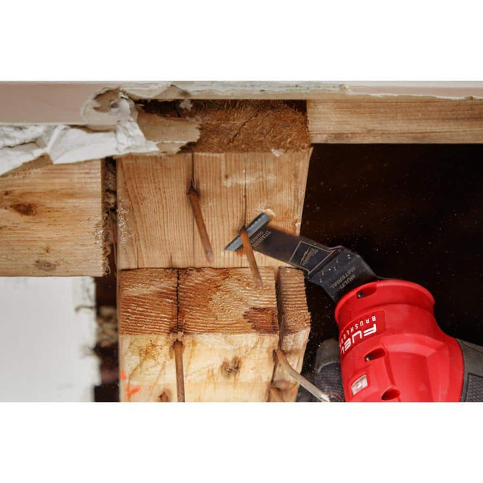 Oscillating Blade 1-3/8 in. Wood and Metal Titanium Bi-Metal (10-Pack)