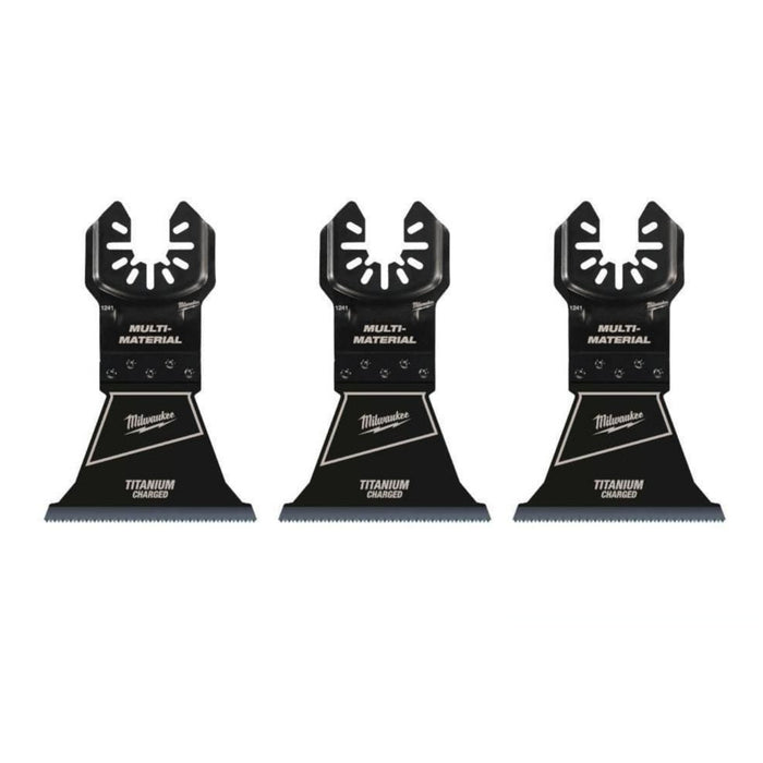 Oscillating Blade 2-1/2 in. Wood and Metal Titanium Bi-Metal (3-Pack)