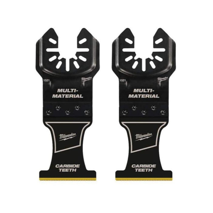 Oscillating Blade 1-3/8 in. Wood and Metal Carbide (2-Pack)