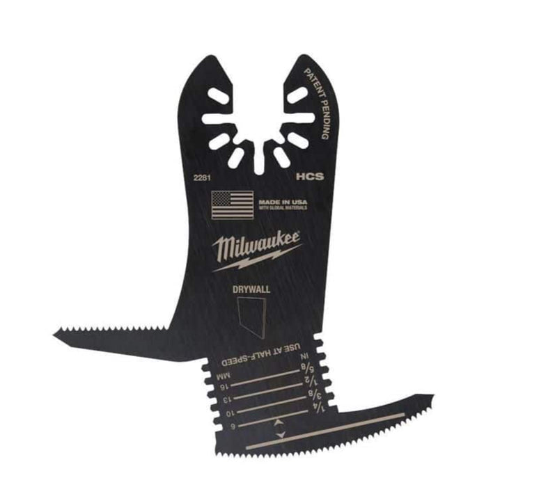 Oscillating Blade 3-1/2 in. Drywall 5-in-1 High Carbon Steel