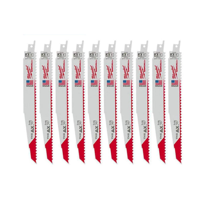 Saw Blade 9 in. 5 TPI Wood and Nails Reciprocating (10-Pack)