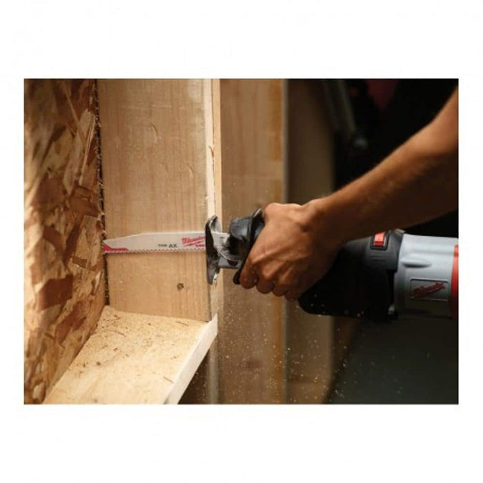 Saw Blade 6 in. 5 TPI Wood and Nails Reciprocating (5-Pack)