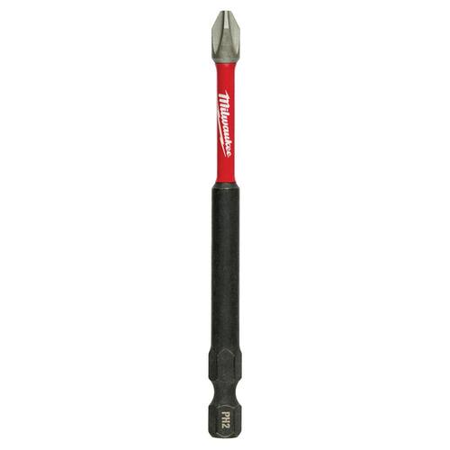 SHOCKWAVE Impact Duty 3-1/2 in. Phillips #2 Alloy Steel Screw Driver Drill Bit (2-Pack)