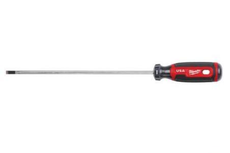 Cabinet Screwdriver, 8 in. x 3/16 in., with Cushion Grip