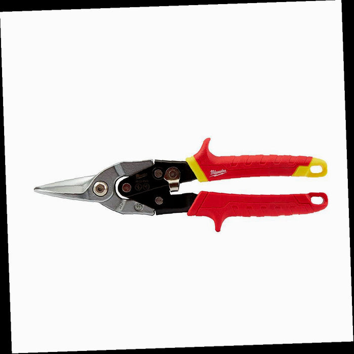 Aviation Snips, 10 in., Straight-Cut