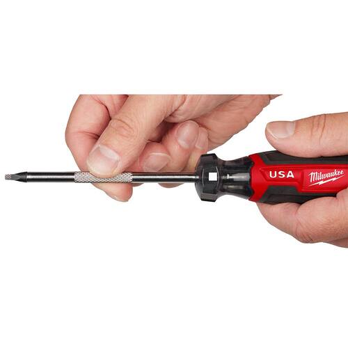 Square Screwdriver, 4 in. #2, with Cushion Grip