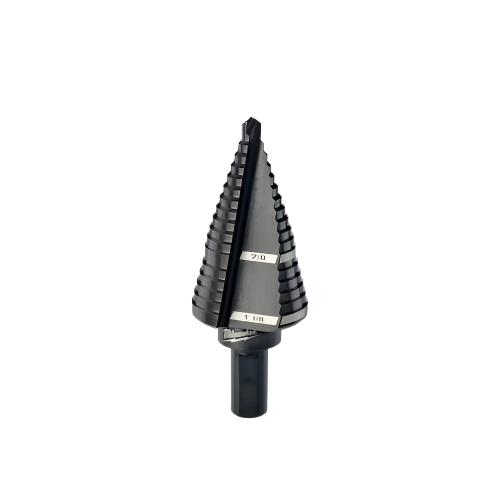 #9 Black Oxide Step Drill Bit (2-Steps), 7/8 in. - 1-1/8 in.