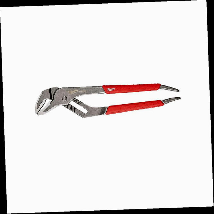 Pliers, 12 in., Straight-Jaw, with Comfort Grip and Reaming Handles