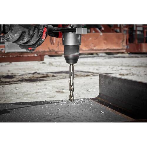 Cobalt Red Helix Twist Drill Bit, 3/16 in.