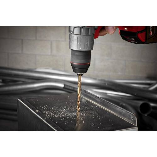 Cobalt Red Helix Twist Drill Bit, 3/16 in.