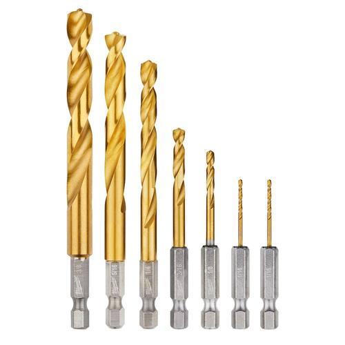 SHOCKWAVE Impact Duty Titanium Drill Bit Set (7-Piece)