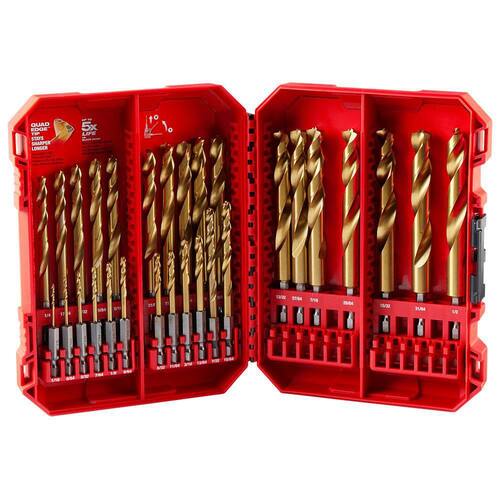 SHOCKWAVE Impact Duty Titanium Drill Bit Set (29-Piece)