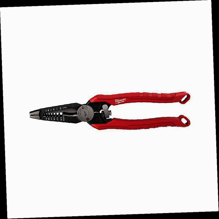 Combination Pliers, 9 in., 7-in-1, High Leverage